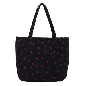 Corduroy Tote Bags Zier Casual Tote Handbag B Capacity Shoulder Bag :]